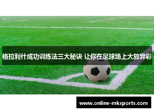 格拉利什成功训练法三大秘诀 让你在足球场上大放异彩